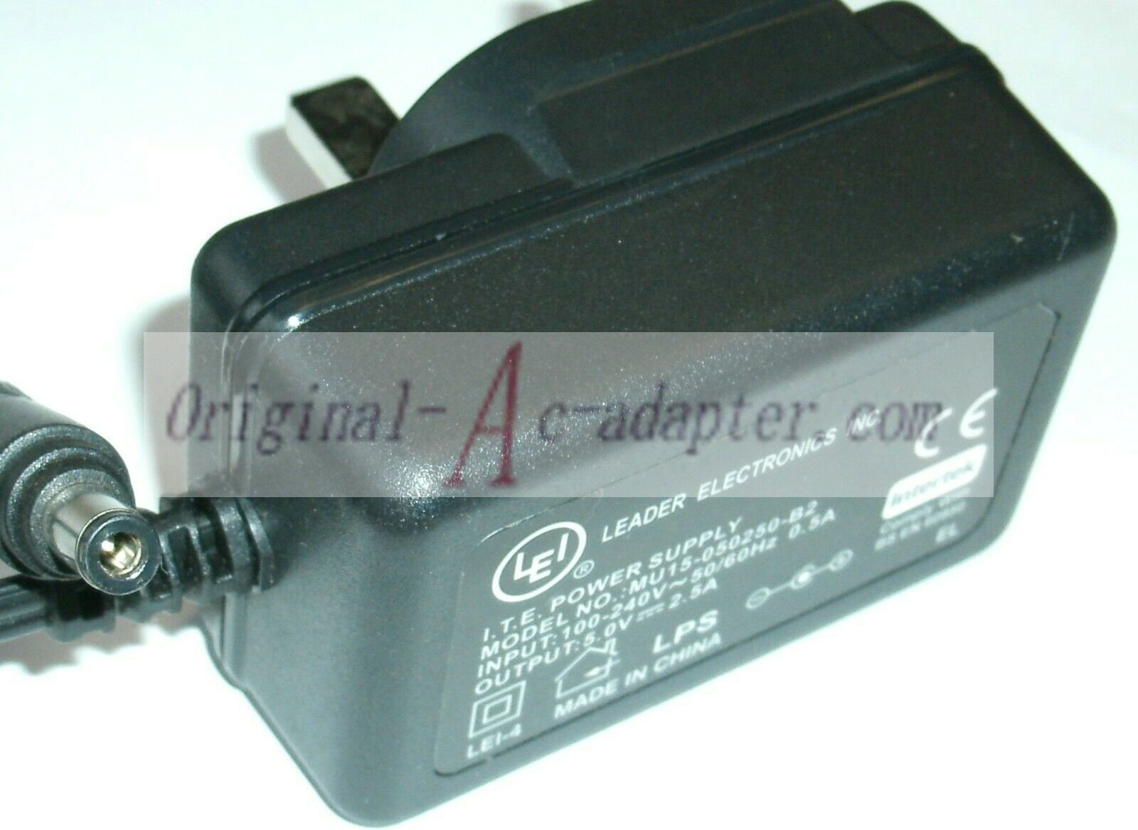 *Brand NEW*5V 2.5A AC Adapter POWER SUPPLY LEI MU15-050250-B2